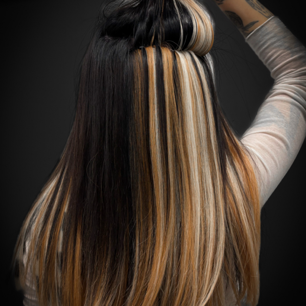 Multicolor at Exodus Salon in North liberty, IA