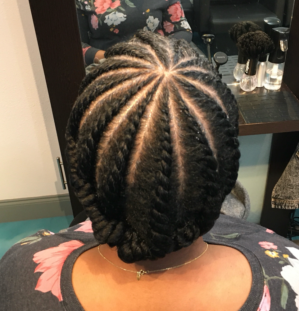 Flat Twist (Natural Hair Only) at @gg.on.hair in Louisville, KY