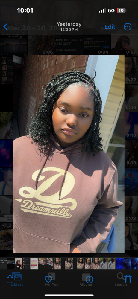 LIL MAMA NECK BOHEMIAN KNOTLESS