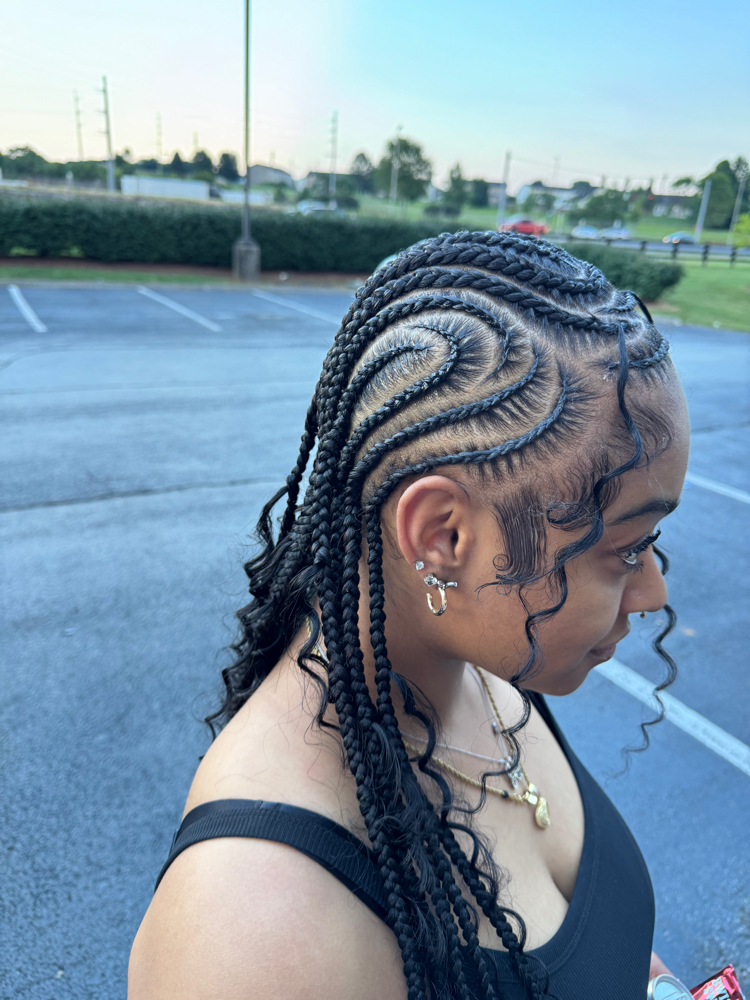 Stitch Braids at _hairby.janae in Bowling Green, KY