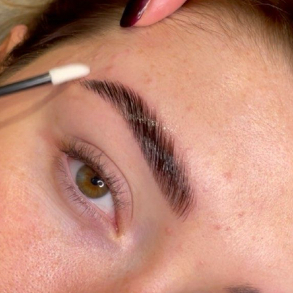 Brow Lamination + Custom Stain at Beautified by Gabs in Prairieville, LA