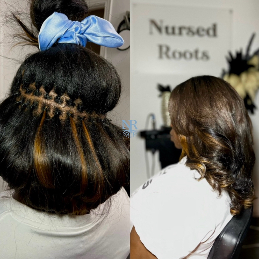 Brazilian Knots (3.5 — 4 bundles) at Nursed Roots in Desoto, TX