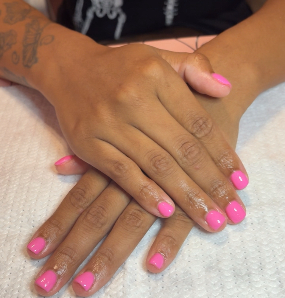 (13 y/o or younger) Gel Mani