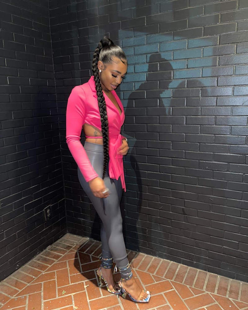 Extended Braided Ponytail