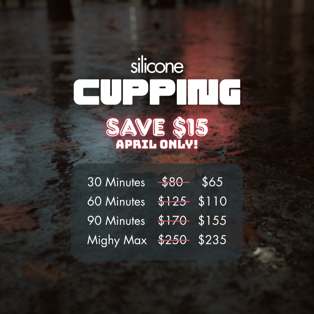 Silicone Cupping: April 2026 at Mighty Massage in Clackamas, OR