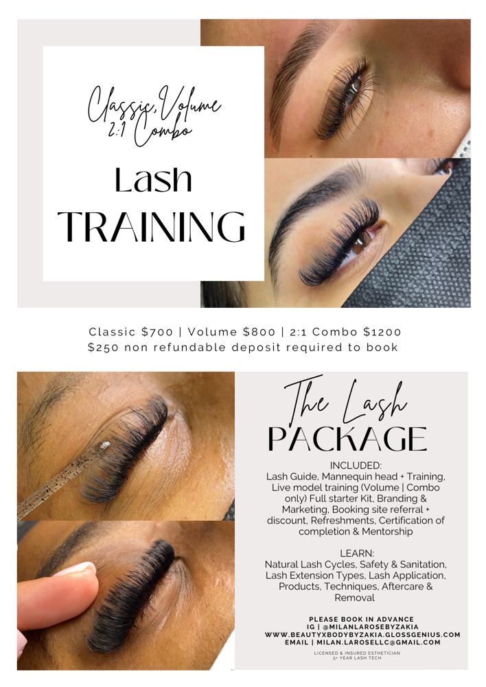 Classic Lash Training