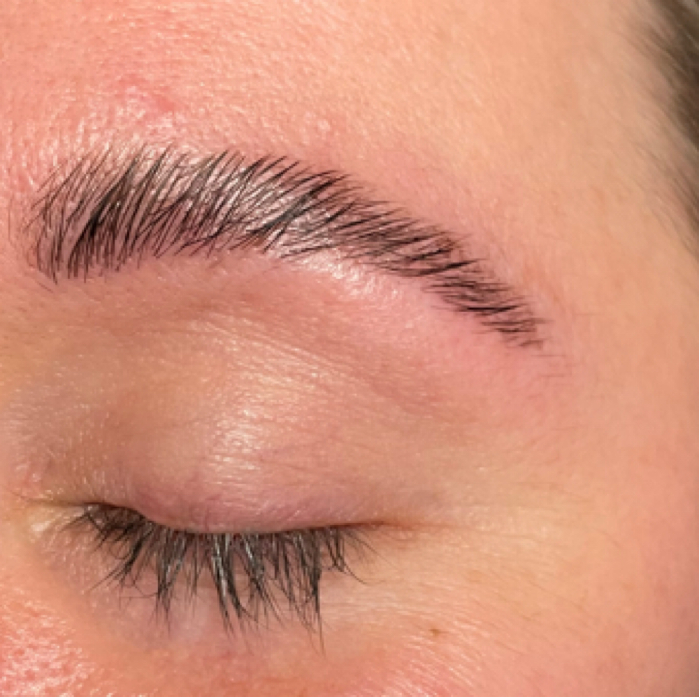 Natural LUXE Brow Lamination at Glow Up With Marz in Providence, RI
