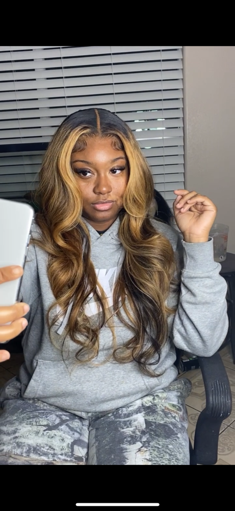 Closure Sew In 🖤 at Kaelen Curtis in Houston, TX