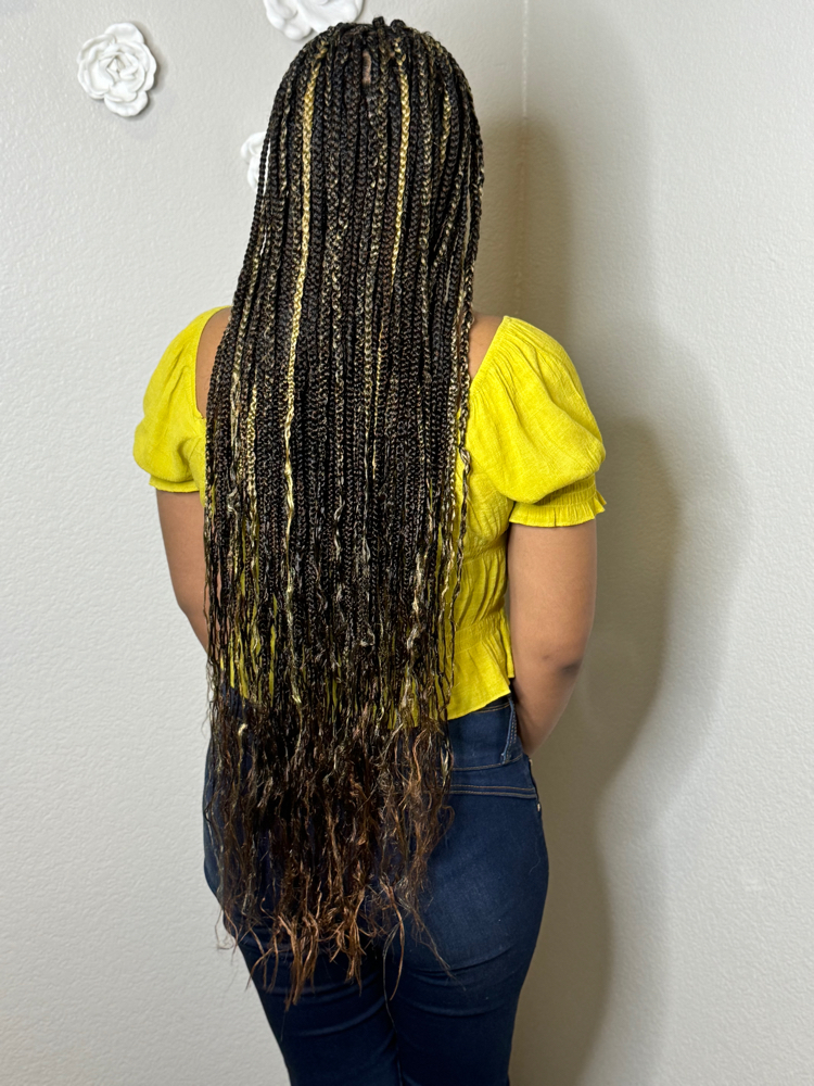 XSmall- BUTT LENGTH BRAIDS & TWIST