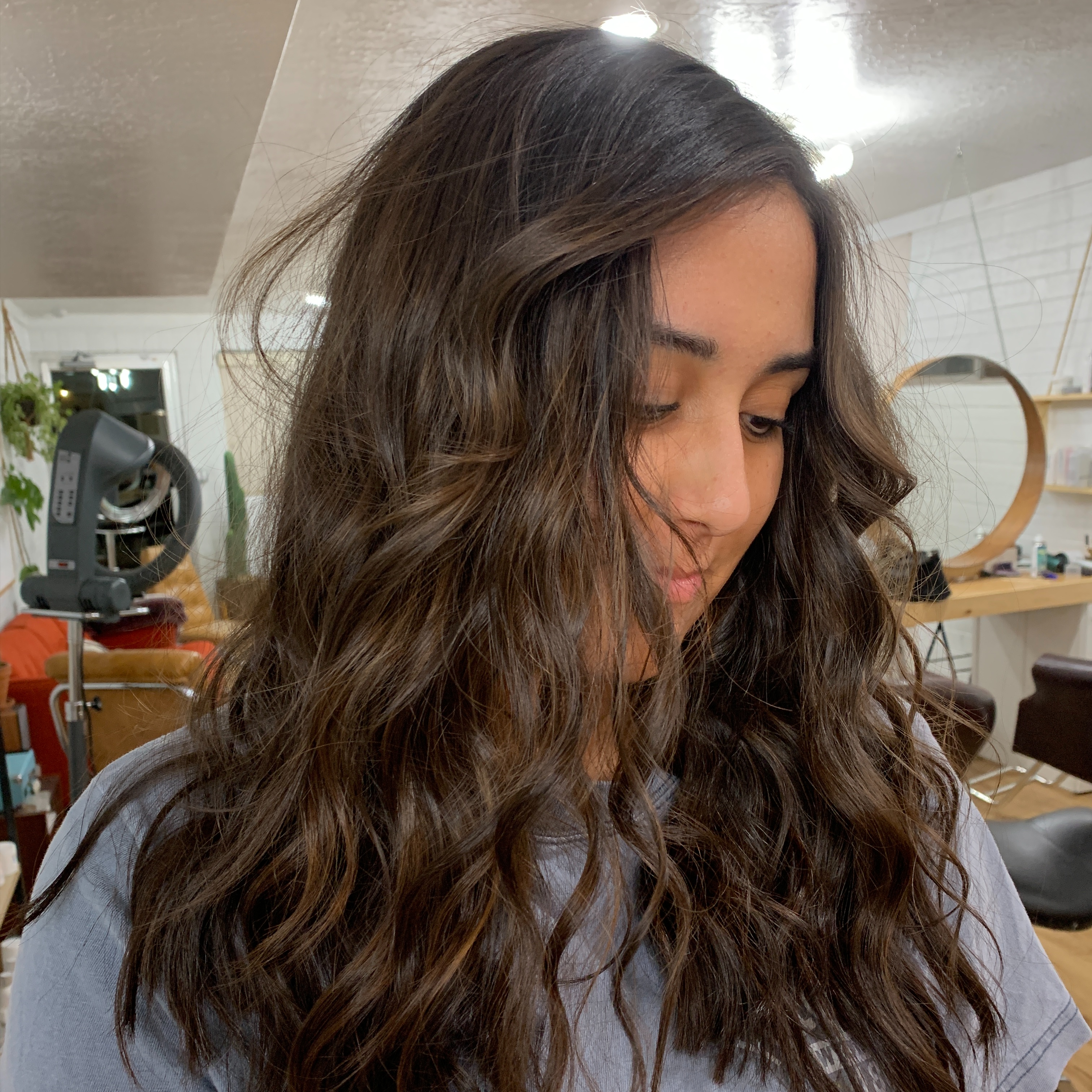 Hair extensions removal at ciao in Hampstead, NC
