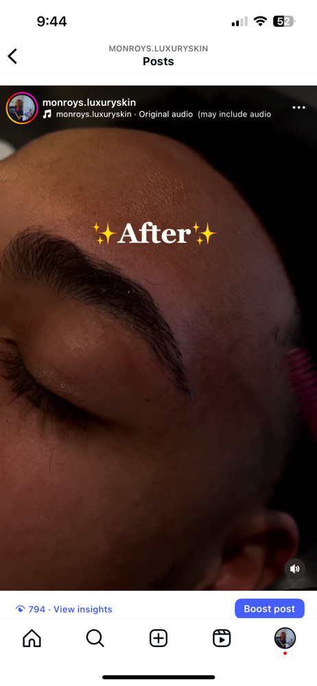 brow wax