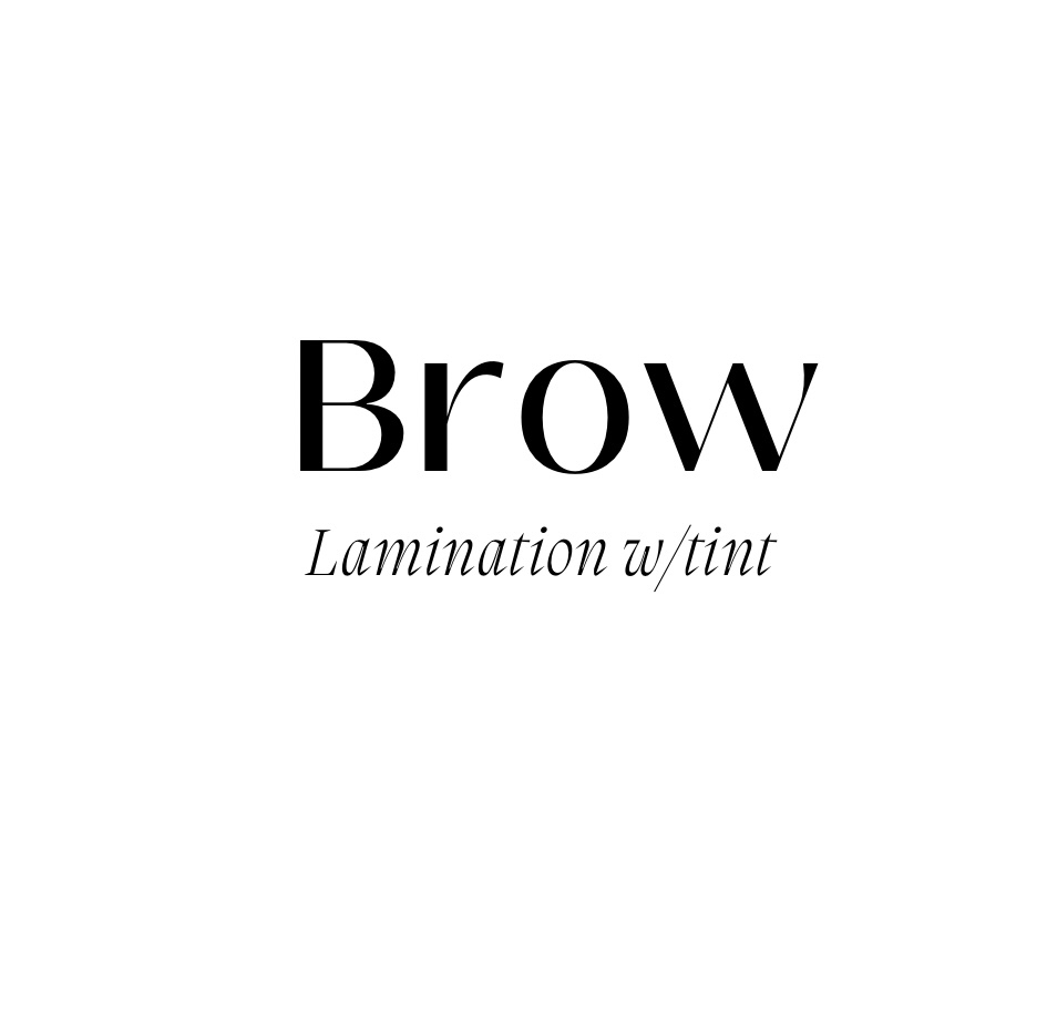 BROW LAMINATION HB TINT & SHAPING