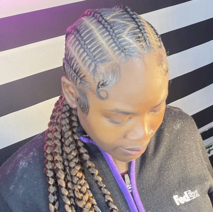 6 Stitch Braids W/zig Zag