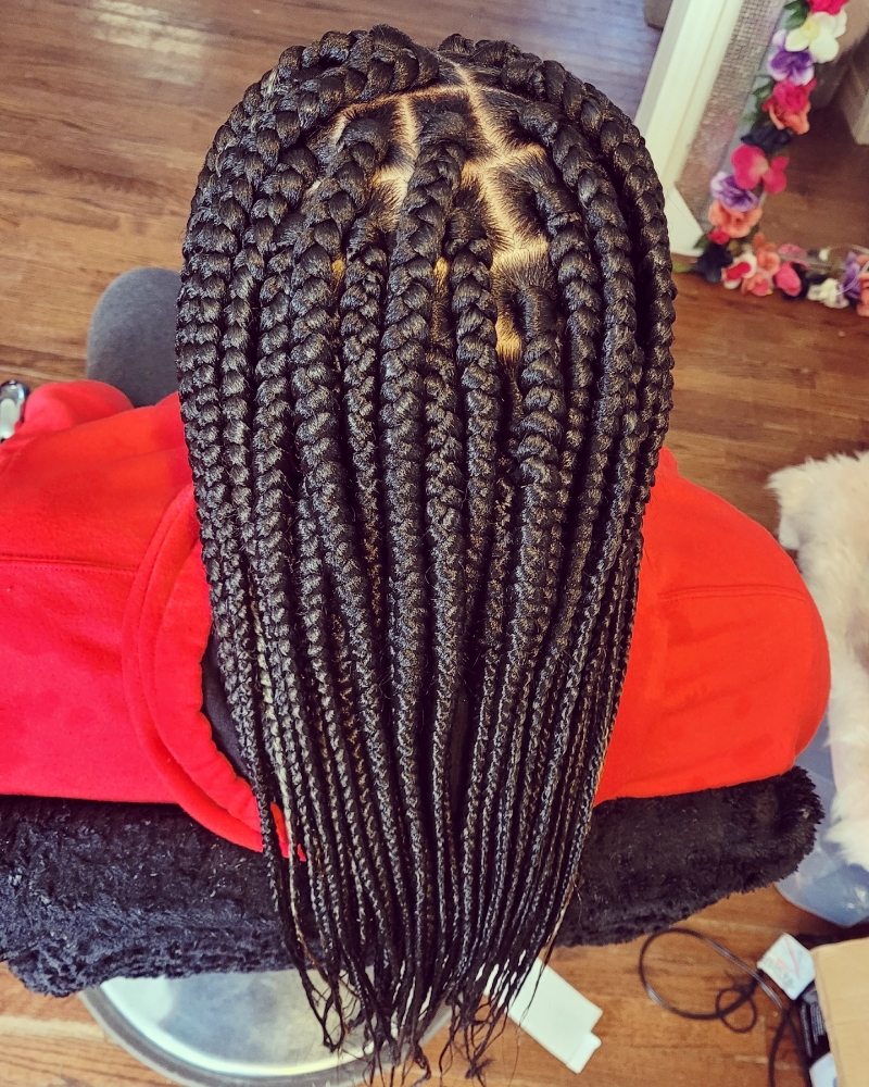 Large Box Braids