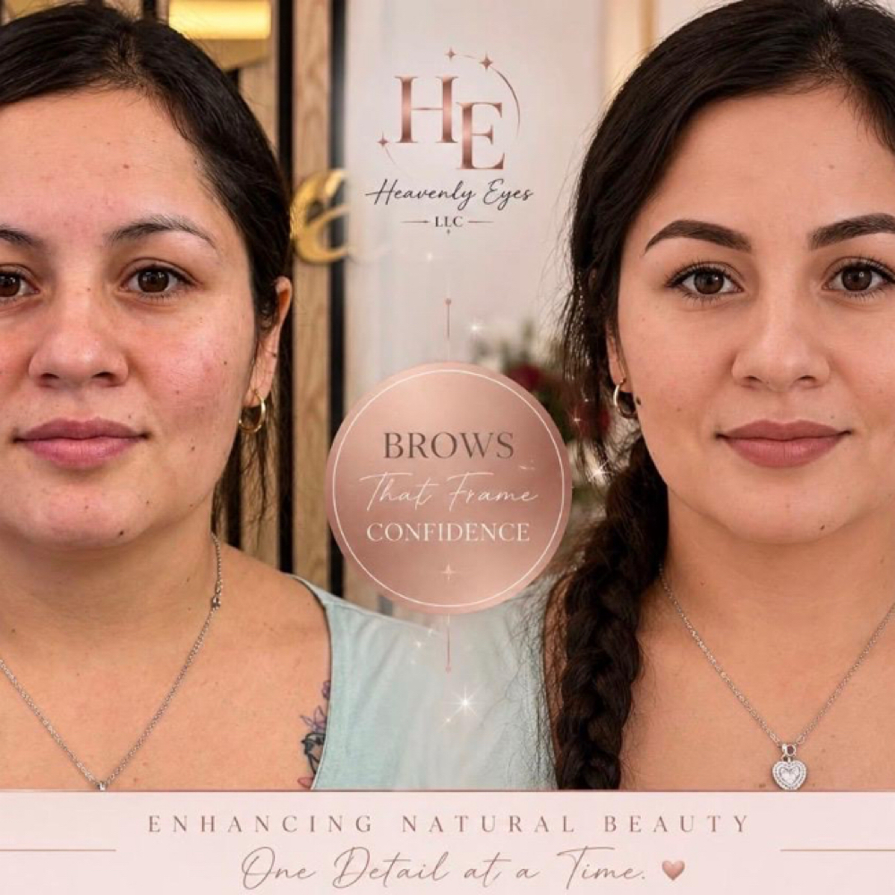 ombre/powder brows at Heavenly Eyes LLC in Little Falls, NJ