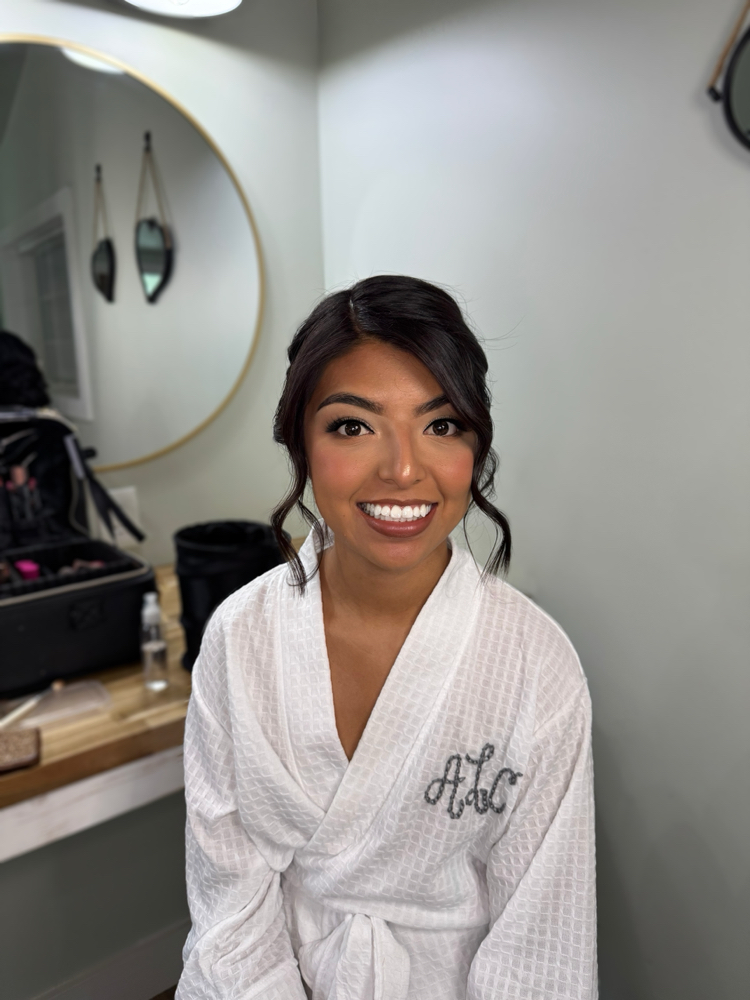 Bridal Makeup Trial at LUNA BEAUTY in Wallace, NC