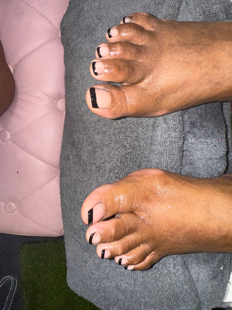 Polygel On Big Toes
