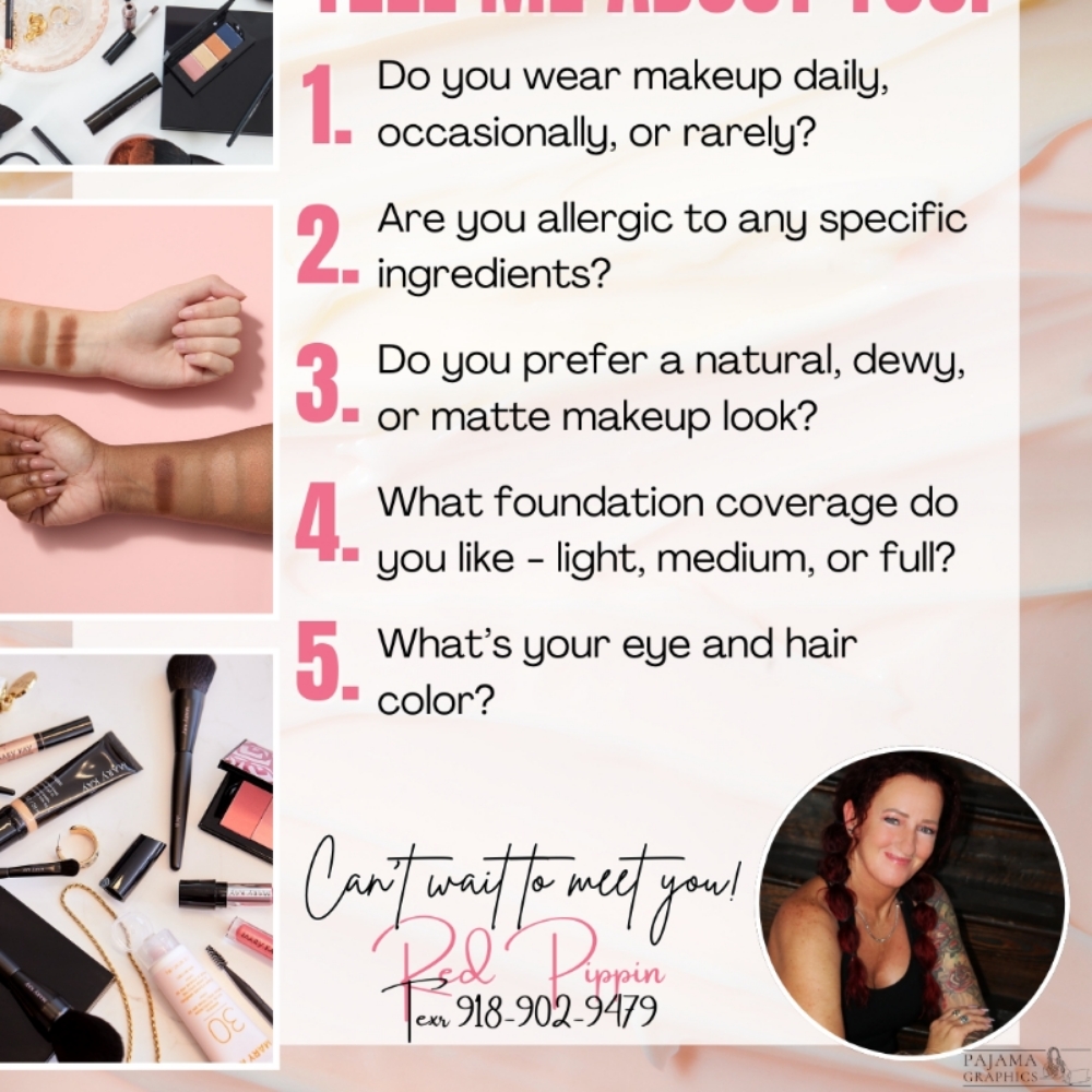 Shake UP Your Make~Up at Little Red's Cut & Dye Salon in 74066