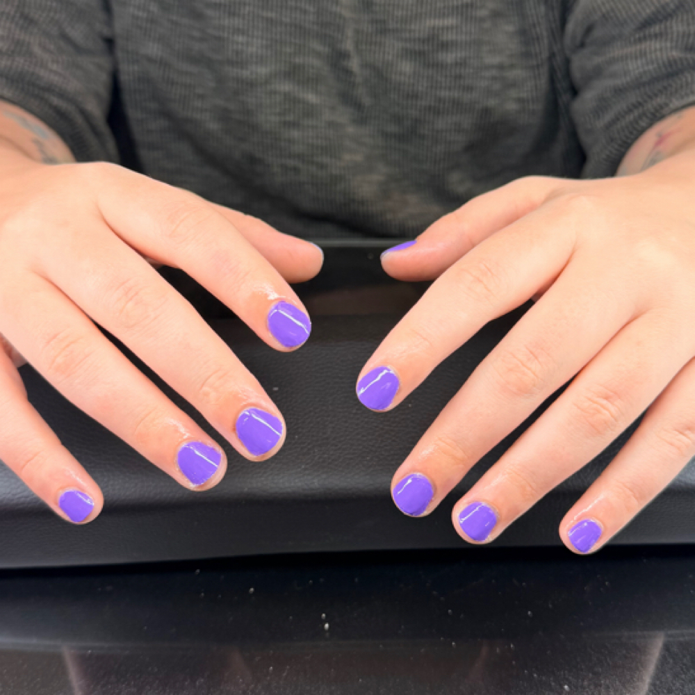 Gel Manicure at Barefoot Beauty Hair Salon in Monticello, KY