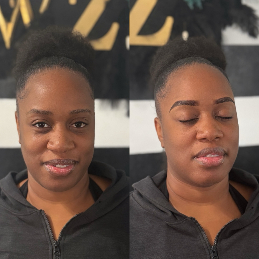 Brow Clean Up With Tint