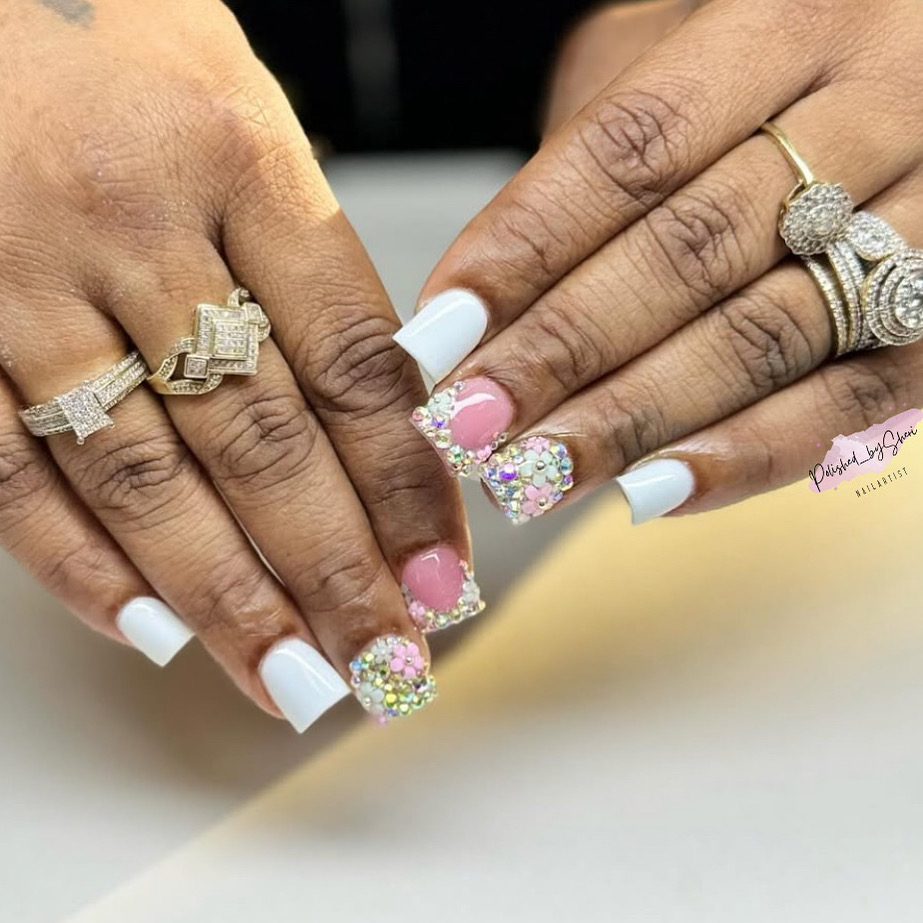 Acrylic Full Set Short