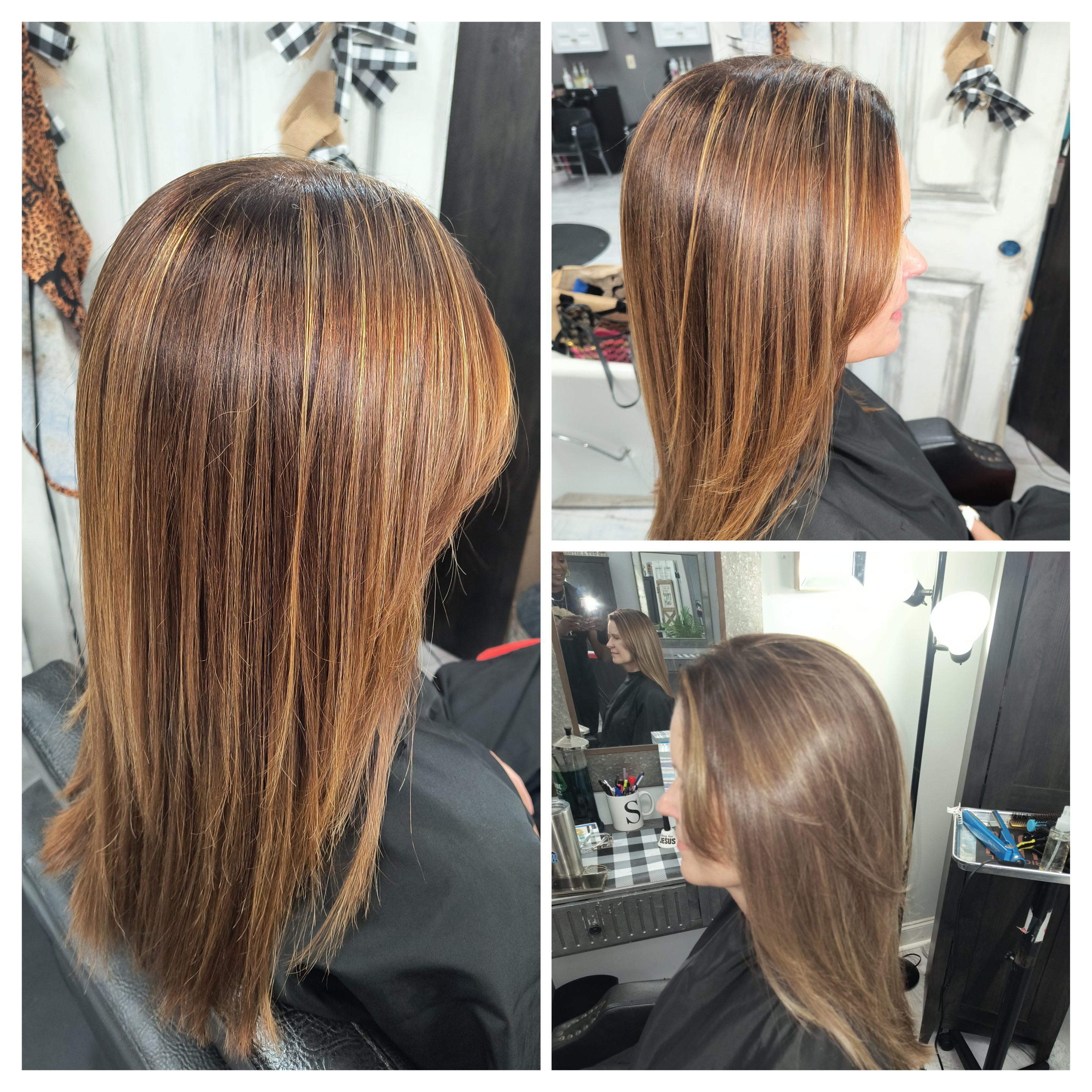 Root touch-up at Fab Stylez by Shanda in Allen, TX
