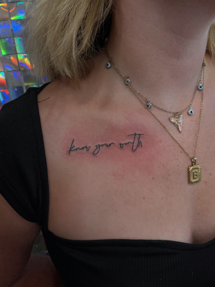 Script Tattoos