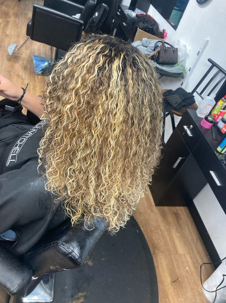 Full Highlights/Balayage at Kharyzma Beauty in Sacramento, CA
