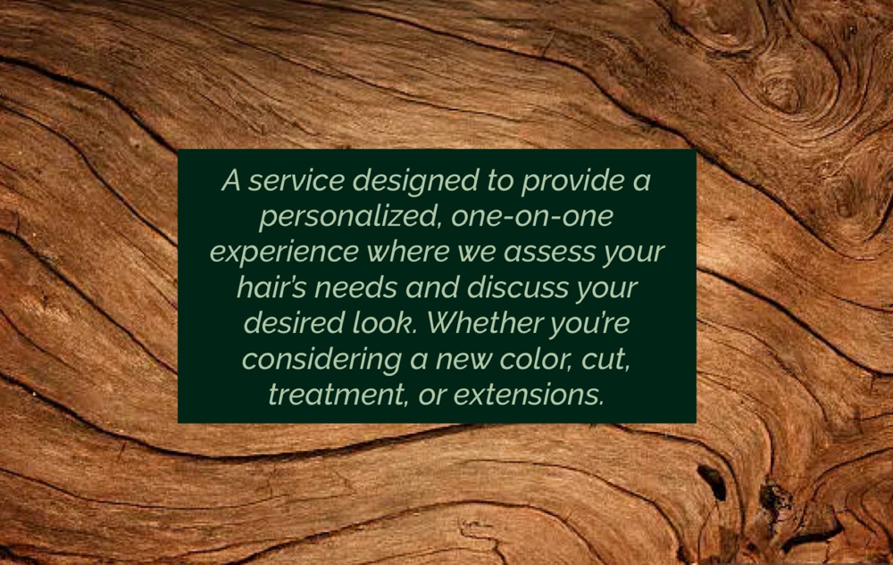 In Salon Consultation