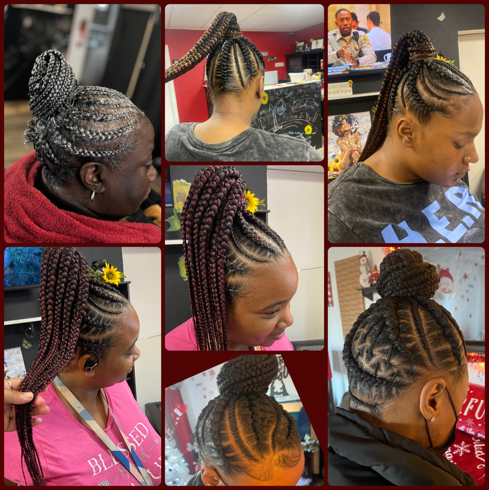 Braided Ponytail Styles