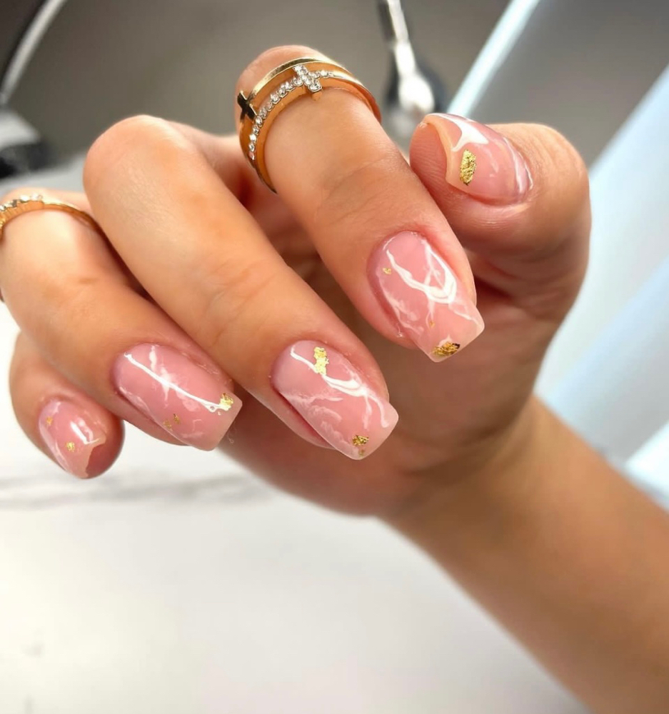 Marble Nail Design