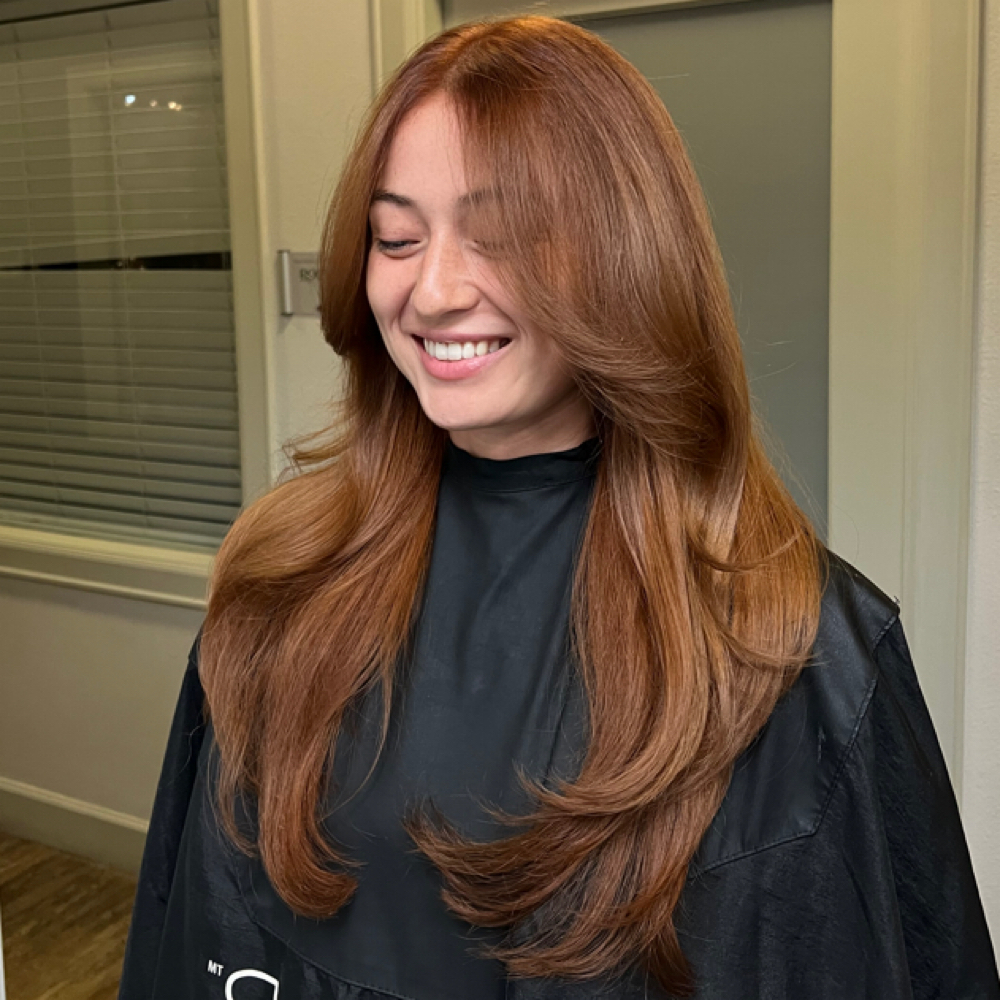 RED RE-TOUCH ONLY at Salon Confiance (hairbybrittany) in Round Rock, TX