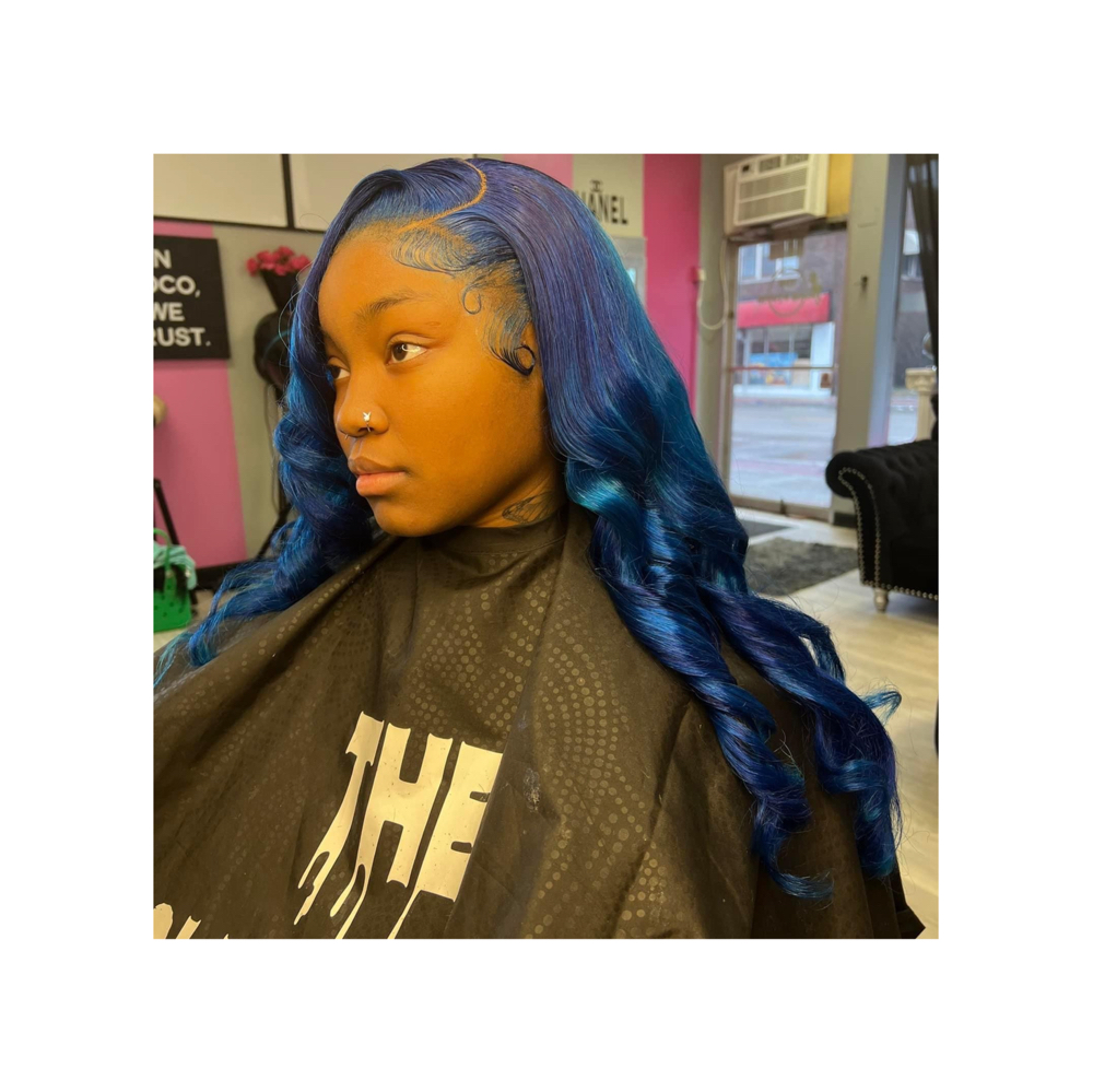 wig/bundle dying