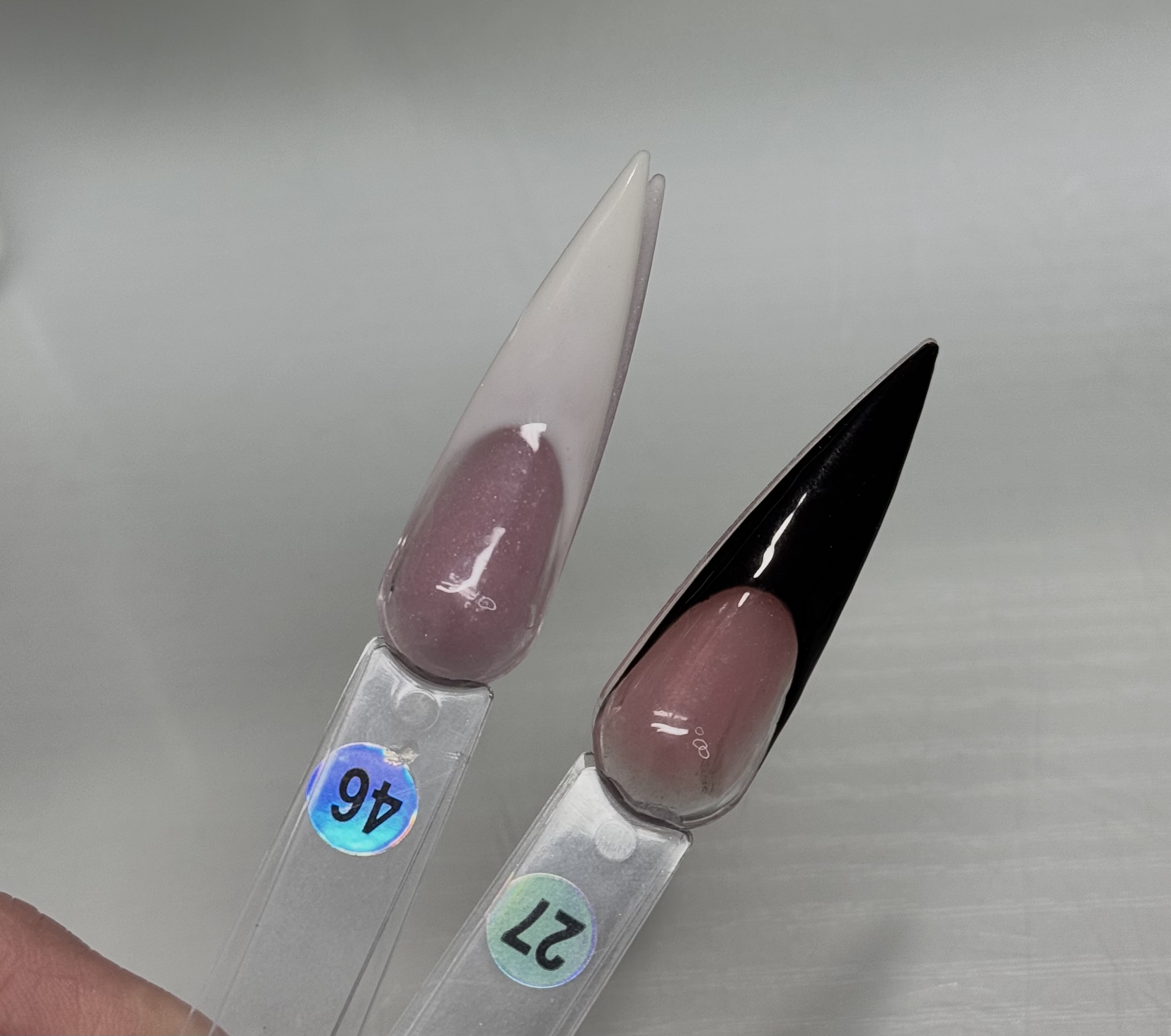 Full Acrylic Set W/ Plain Design