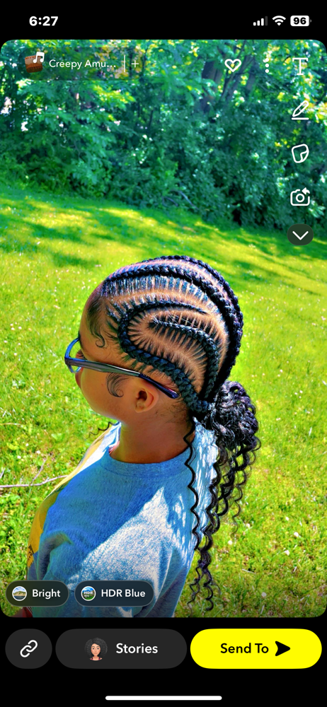 Freestyle Stitch W/out Hair at CieraTheStylist in Alton, IL