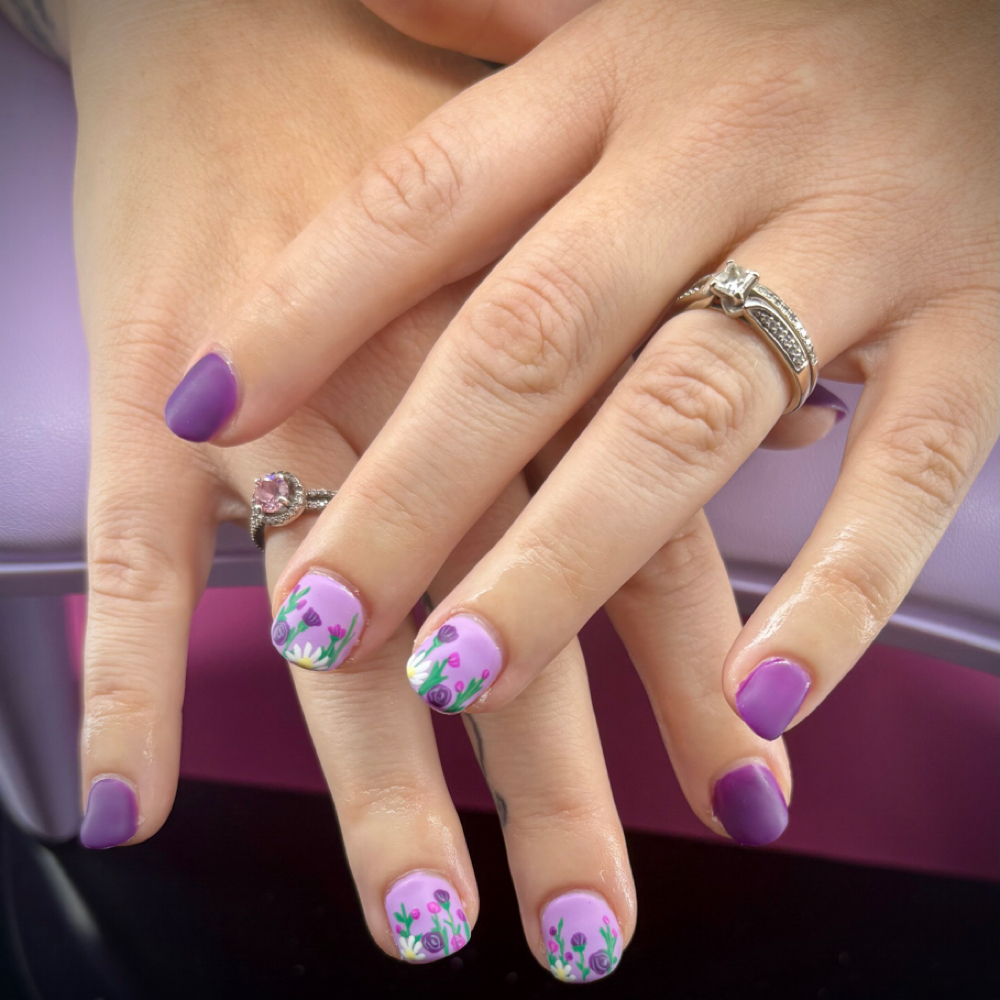 Builder Gel Mani at Wicked Tips by Dani in Poplar Bluff, MO