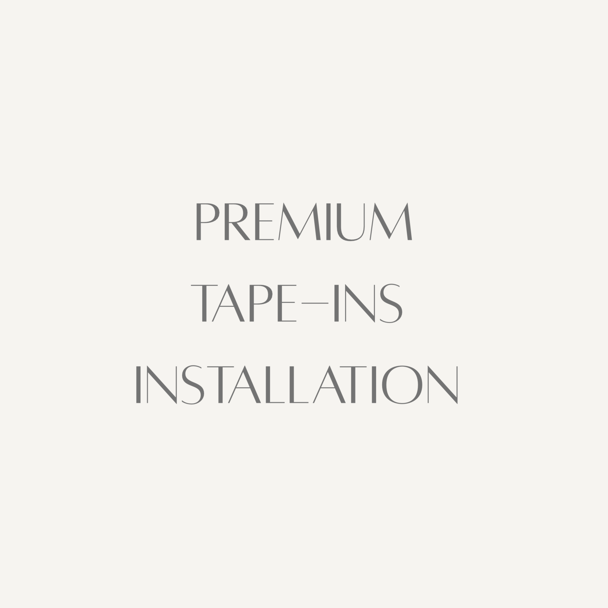 Premium Tape In Installation at The Bleu Soleil in Richmond, TX