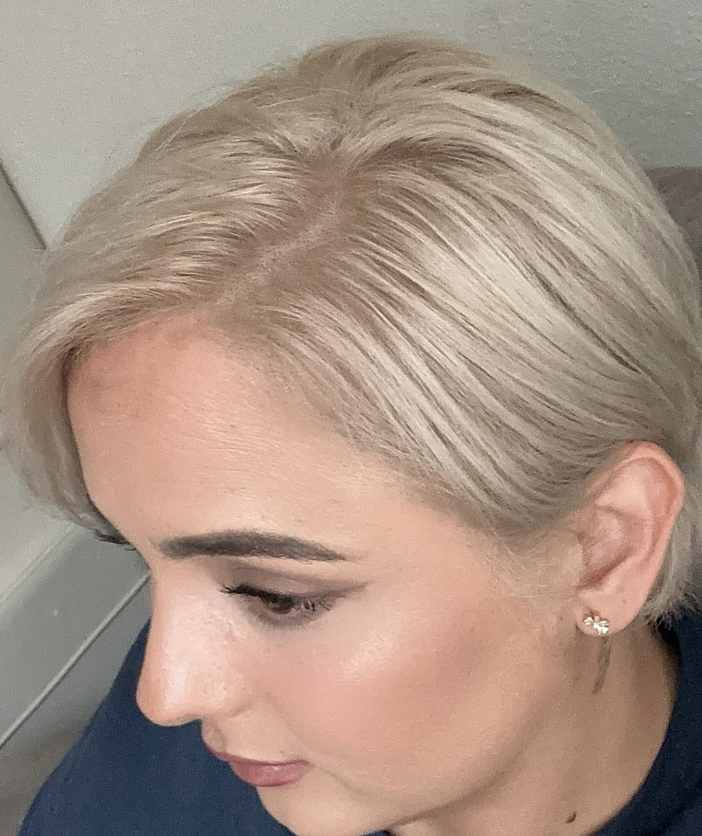 Touch up bleach and toner