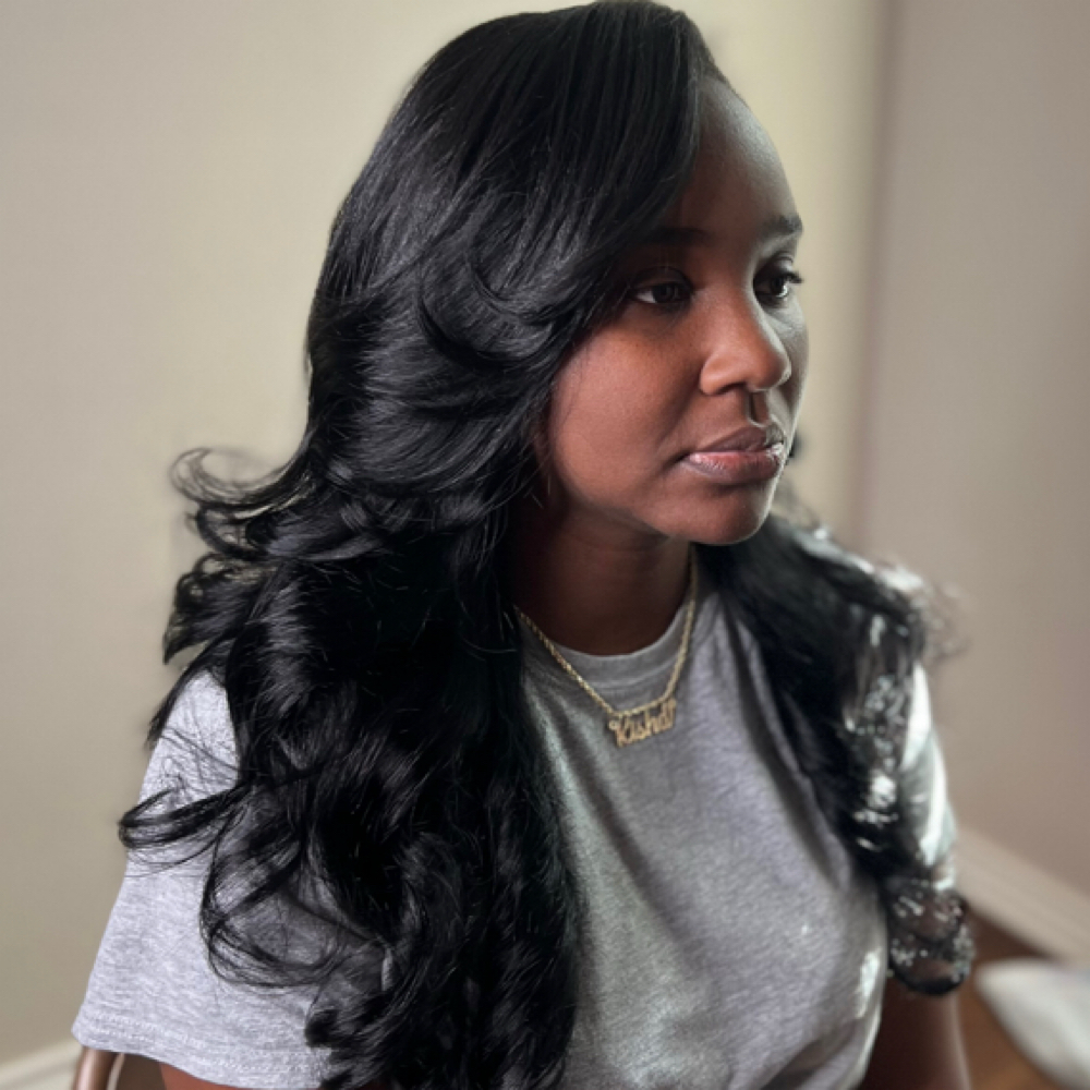 Traditional Sew-in at The Beauty Lab in Tyler, TX