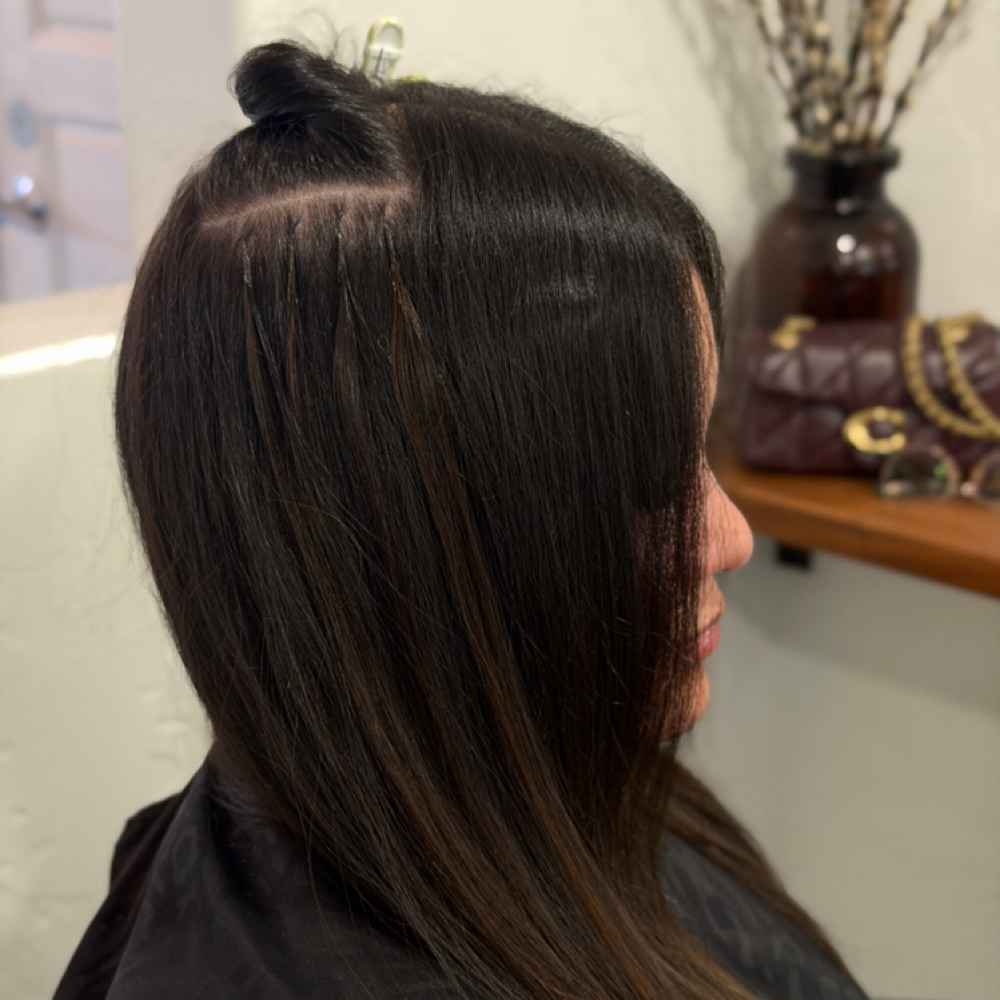K-tip Installation at STARRDOESMYHAIR in Morgan Hill, CA