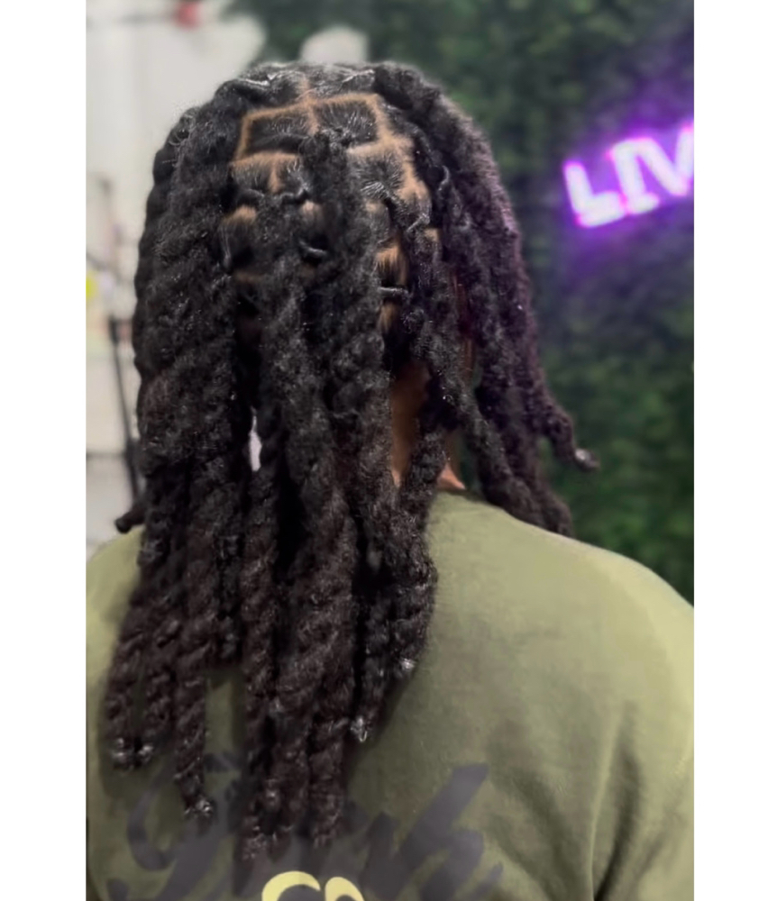 Loc retwist- Medium