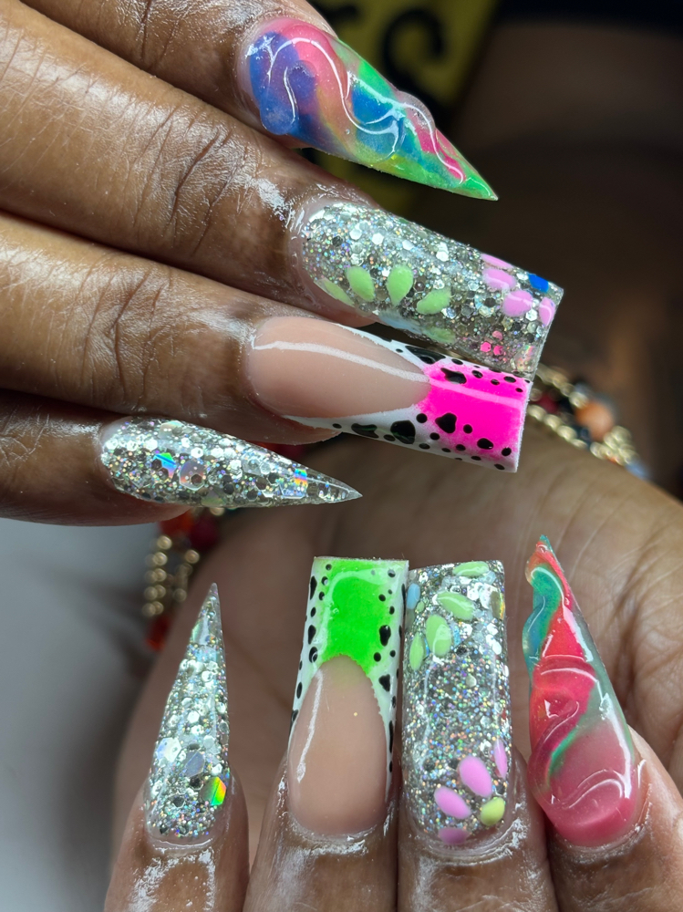 Freestyle Set at The Nail Goddess in Garner, NC