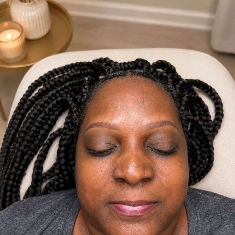 Ombre Powder Brow Touchup at Waxing & Blading in Antioch, TN
