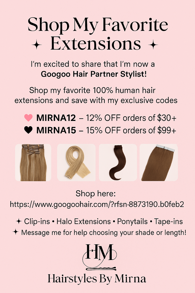 HAIR EXTENSIONS 100% HUMAN HAIR at Hairstylesbymirna in Houston Texas, TX