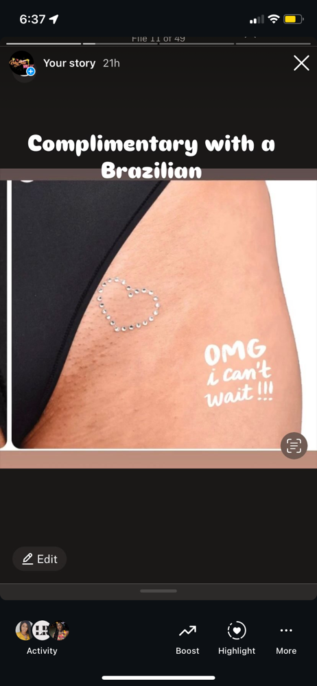 Bedazzle Your Vajazzle at Ruby Glow Wax,LLC in Ocala, FL