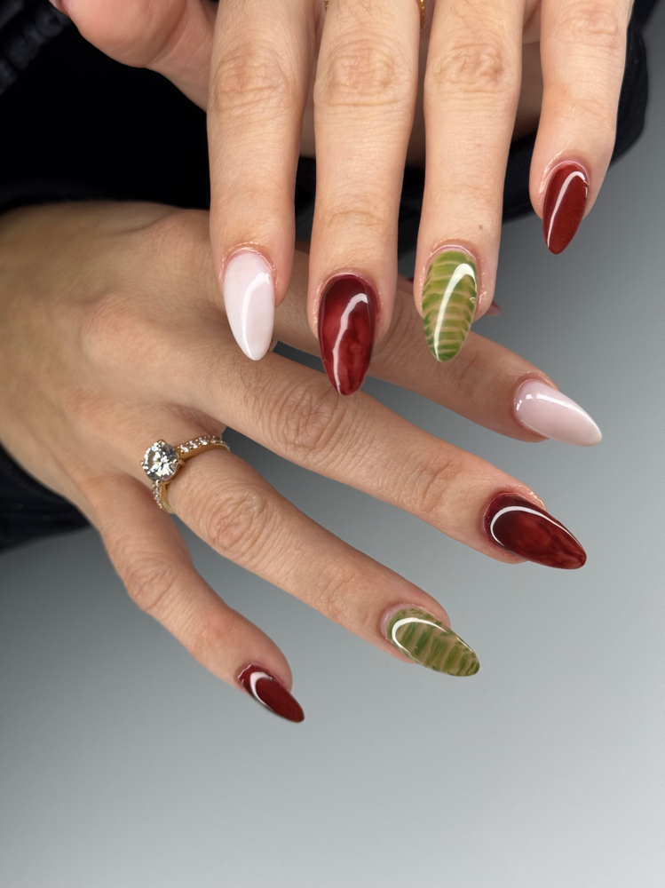 Liquid Gel Fill In & designs at Kat Klawzz in Little River, SC