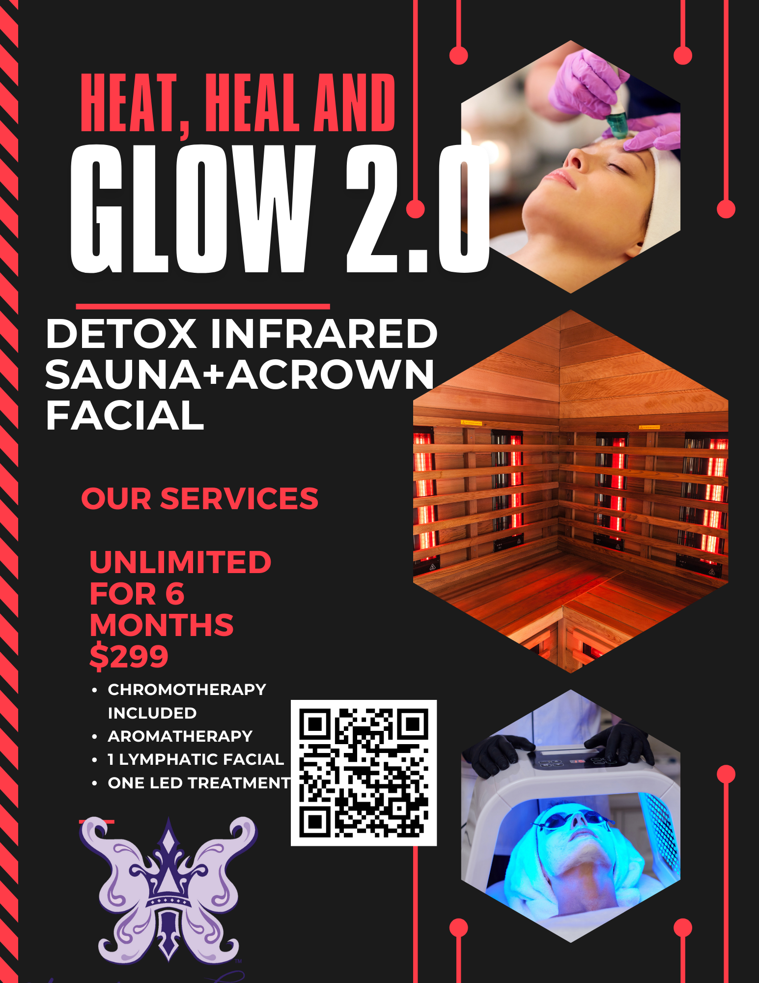 Detox Infrared Sauna Session at Anastasia’s Crown in Pittsburgh (Shadyside Area), PA