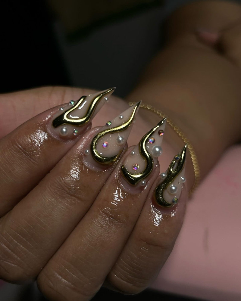 Junk Nails Or Full Bling💎 at Nail Addict BLVD in Cincinnati, OH