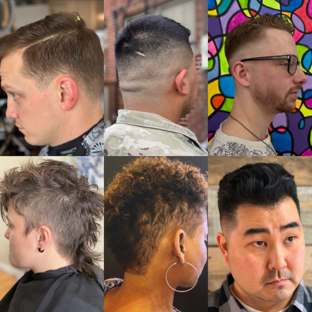 Fades at PUNKY JOLENE HAIR @ CUT N DYE SALON in St Louis, MO