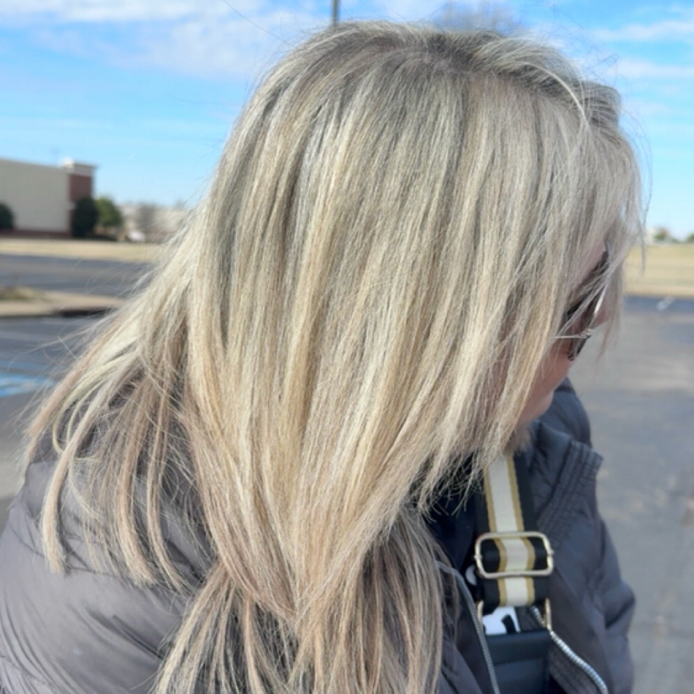 Partial Highlight at Hair by Avery in Southaven, MS